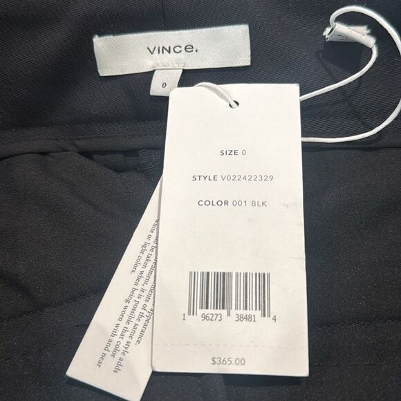 NWT Vince Utility Crop Pants Black Size 0 - Picture 13 of 16